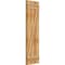 Ekena Millwork Joined Board-n-Batten Shutters w/Z-Bar, Rough Sawn Western Red Cedar, 16 1/8W x 55H, PR RBJ06Z16X055RWR - alternate 4